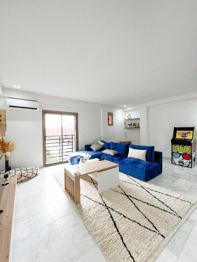 Appartamento New ! Unique Equipped Flat In The Heart Of Marrakech Marrakesh Esterno foto