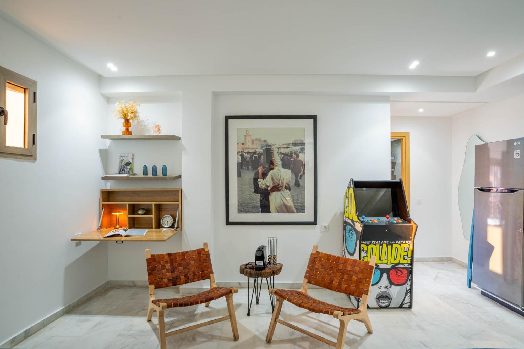 Appartamento New ! Unique Equipped Flat In The Heart Of Marrakech Marrakesh Esterno foto